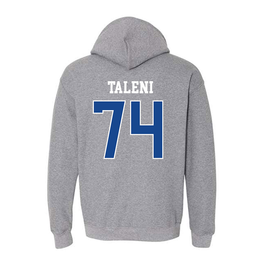 Boise State - NCAA Football : Alma Taleni - Classic Fashion Shersey Hooded Sweatshirt-1