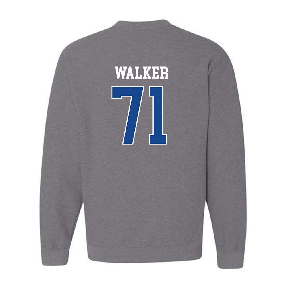 Boise State - NCAA Football : Miles Walker - Classic Fashion Shersey Crewneck Sweatshirt-1