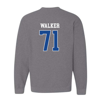 Boise State - NCAA Football : Miles Walker - Classic Fashion Shersey Crewneck Sweatshirt-1