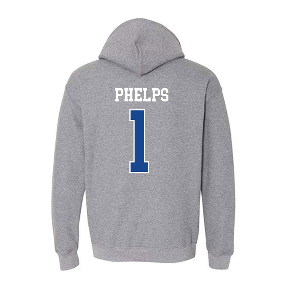 Boise State - NCAA Football : Boen Phelps - Classic Fashion Shersey Hooded Sweatshirt-1