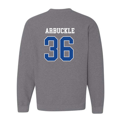 Boise State - NCAA Football : Jacob Arbuckle - Classic Fashion Shersey Crewneck Sweatshirt-1