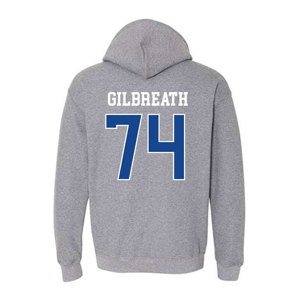 Boise State - NCAA Football : Connor Gilbreath - Classic Fashion Shersey Hooded Sweatshirt