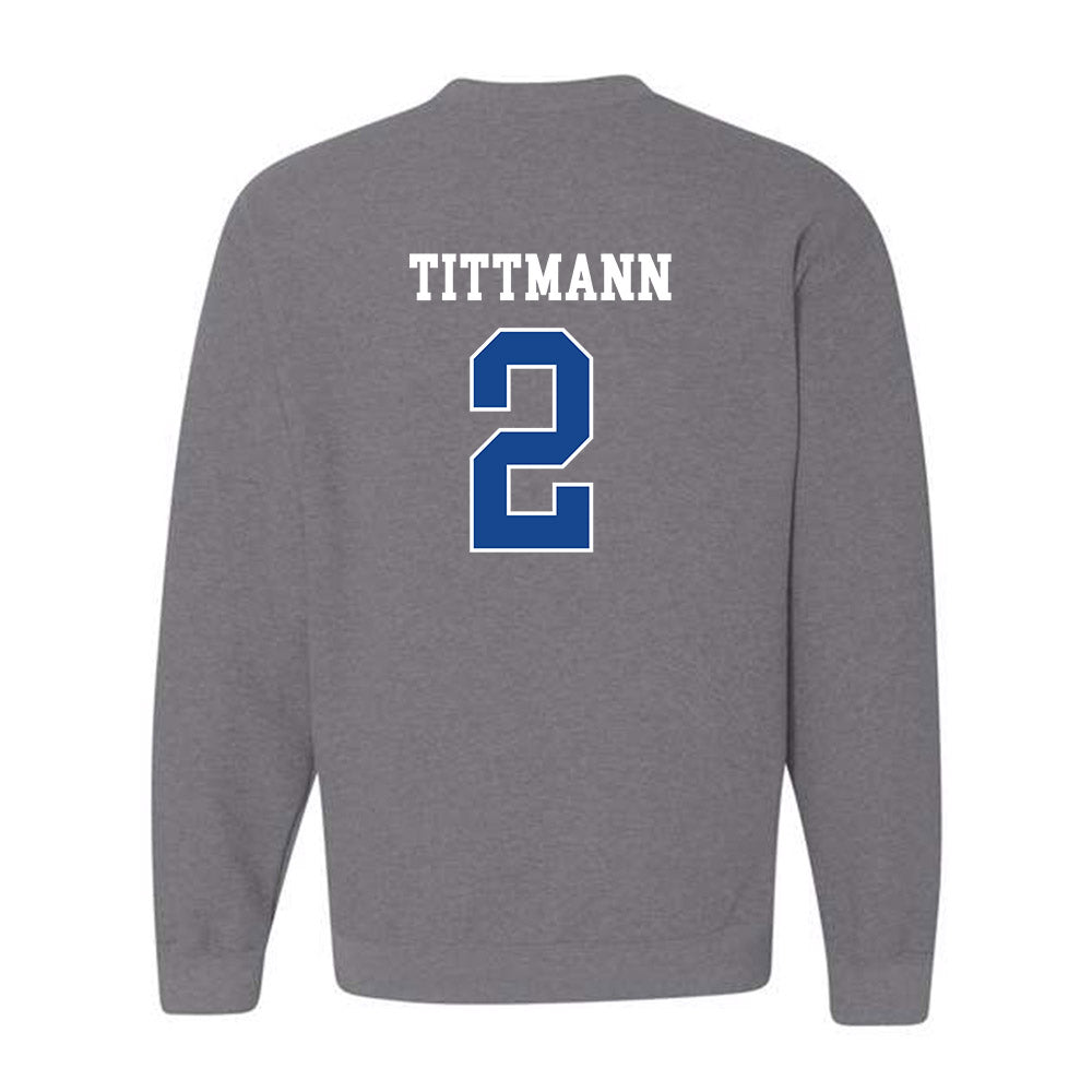 Boise State - NCAA Women's Volleyball : Azzy Tittmann - Classic Fashion Shersey Crewneck Sweatshirt-1