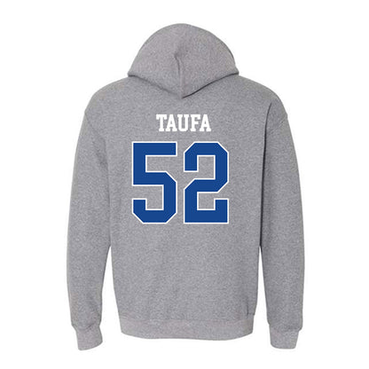 Boise State - NCAA Football : Stewart Taufa - Classic Fashion Shersey Hooded Sweatshirt-1