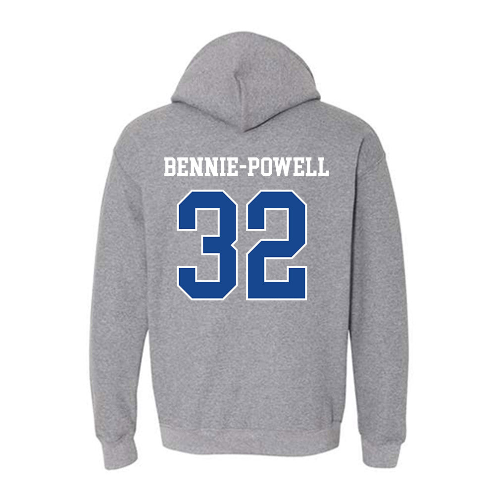 Boise State - NCAA Football : Taebron Bennie-Powell - Classic Fashion Shersey Hooded Sweatshirt-1