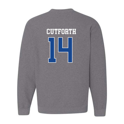 Boise State - NCAA Football : Max Cutforth - Classic Fashion Shersey Crewneck Sweatshirt-1