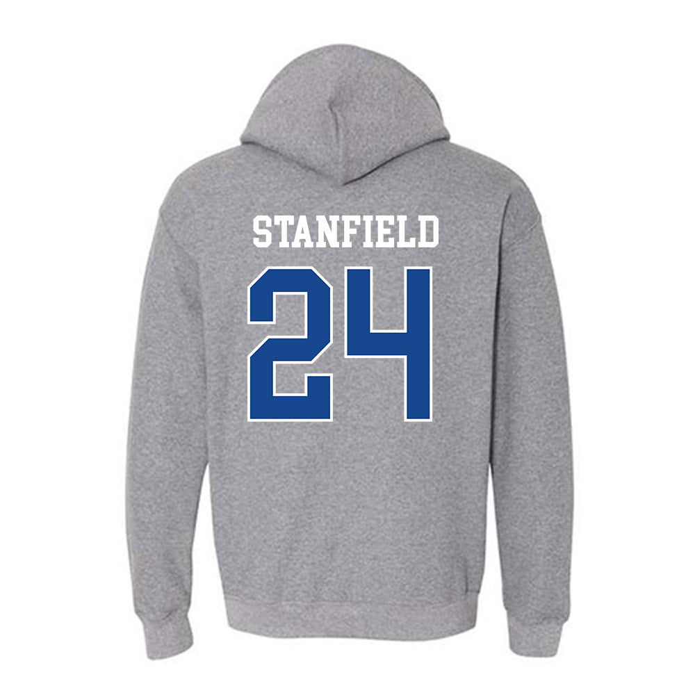 Boise State - NCAA Women's Soccer : Mikayla Stanfield - Classic Fashion Shersey Hooded Sweatshirt-1