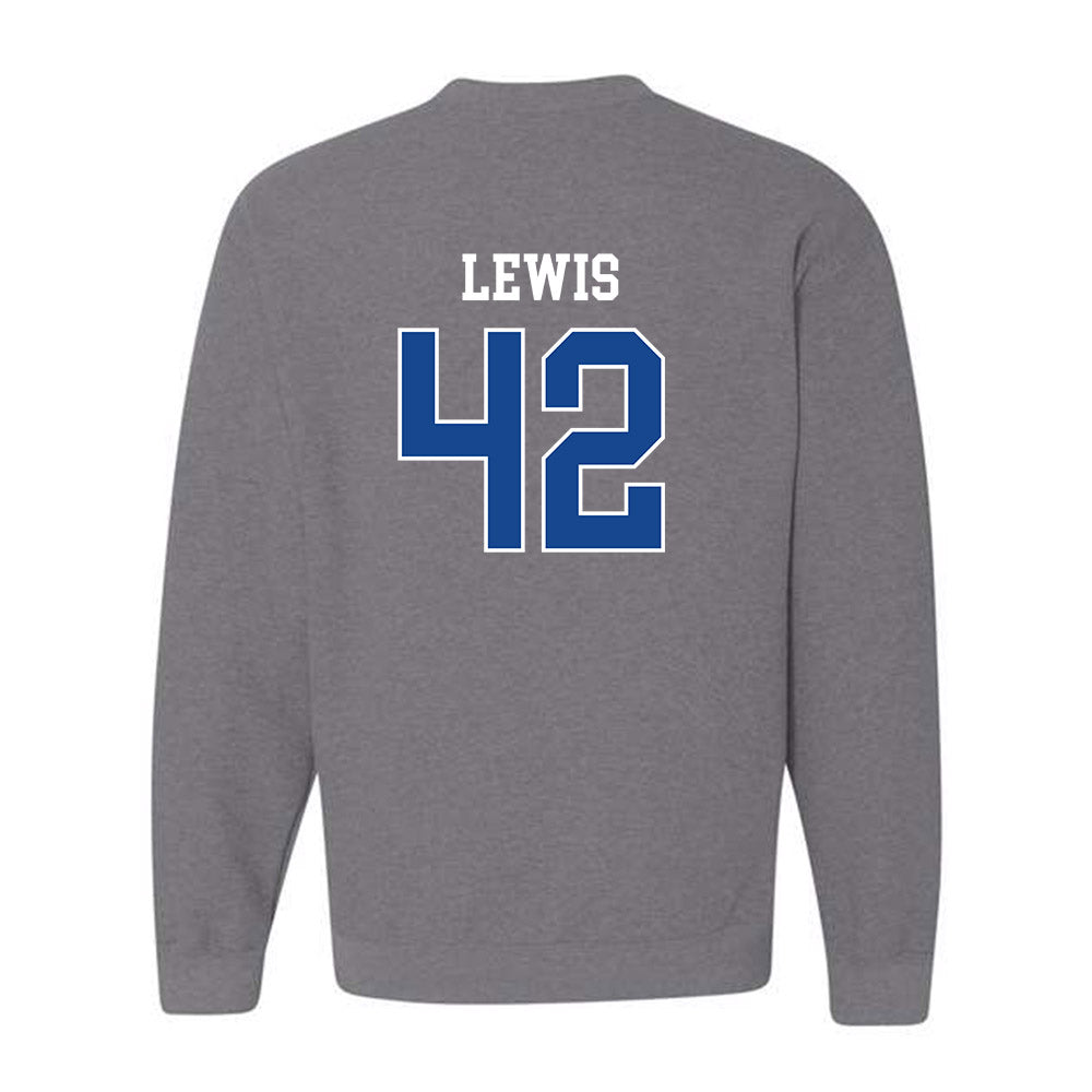 Boise State - NCAA Football : Zyhaire Lewis - Classic Fashion Shersey Crewneck Sweatshirt-1