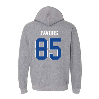 Boise State - NCAA Football : Terrious Favors - Classic Fashion Shersey Hooded Sweatshirt-1