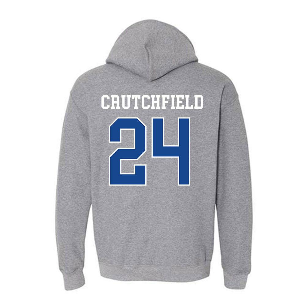 Boise State - NCAA Football : Tahj Crutchfield - Classic Fashion Shersey Hooded Sweatshirt-1