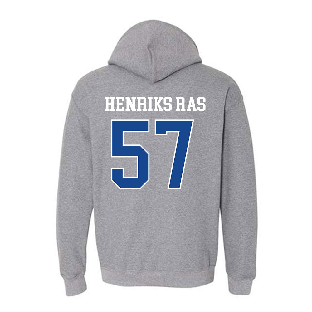 Boise State - NCAA Football : Gustaf Henriks Ras - Classic Fashion Shersey Hooded Sweatshirt-1