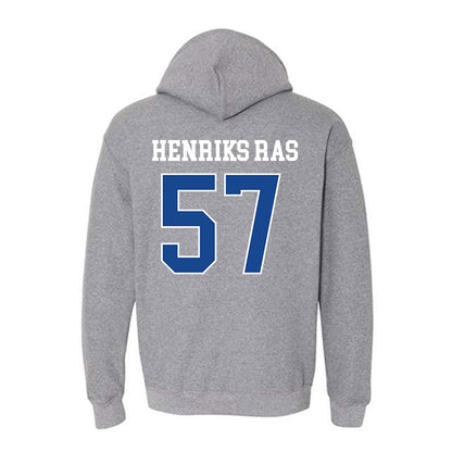 Boise State - NCAA Football : Gustaf Henriks Ras - Classic Fashion Shersey Hooded Sweatshirt-1