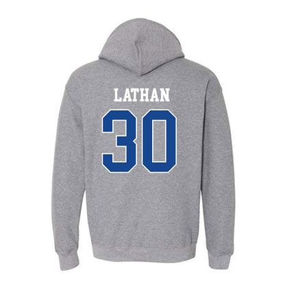 Boise State - NCAA Men's Basketball : Ethan Lathan - Classic Fashion Shersey Hooded Sweatshirt-1