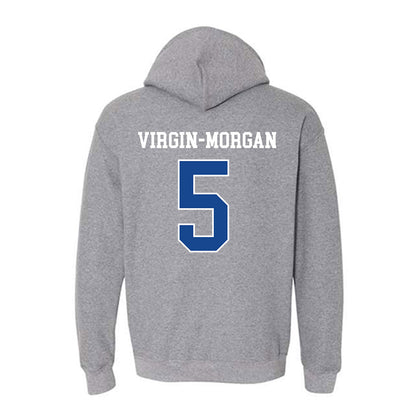 Boise State - NCAA Football : Jayden Virgin-Morgan - Classic Fashion Shersey Hooded Sweatshirt-1