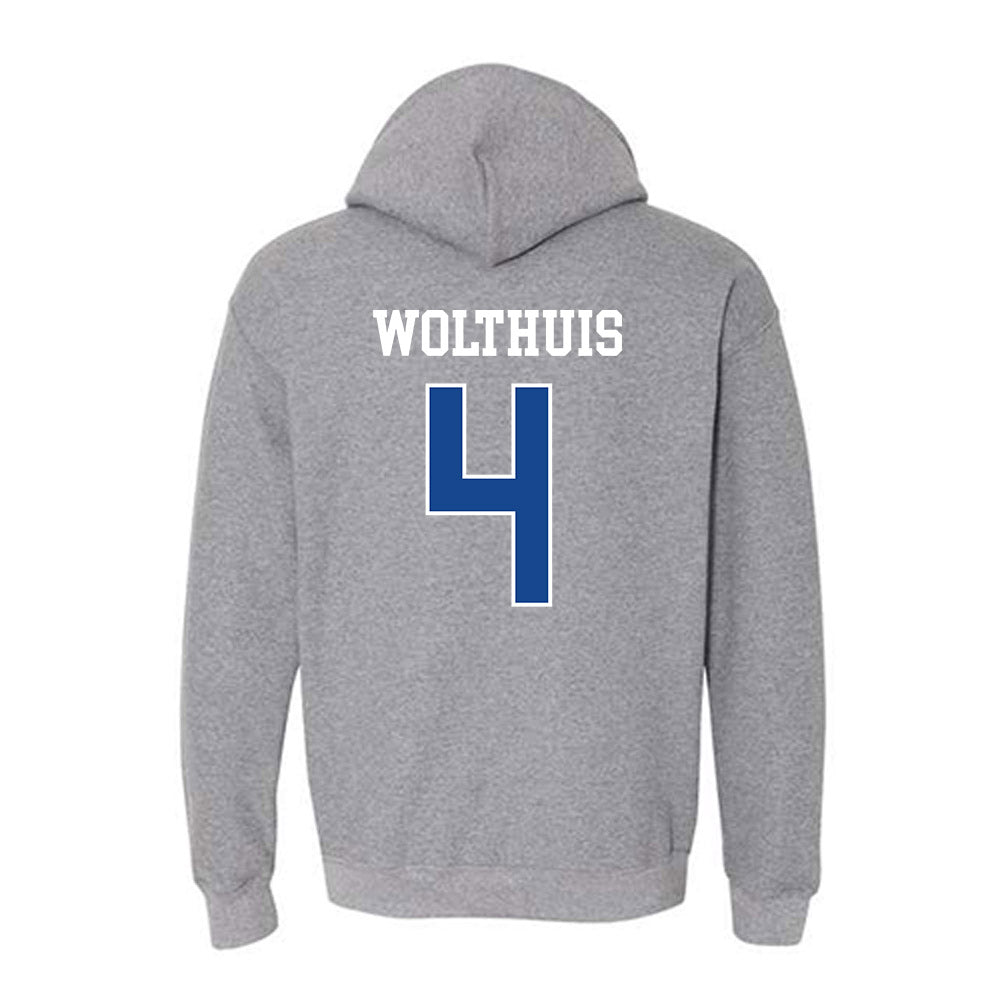 Boise State - NCAA Beach Volleyball : Elli Wolthuis - Classic Fashion Shersey Hooded Sweatshirt-1