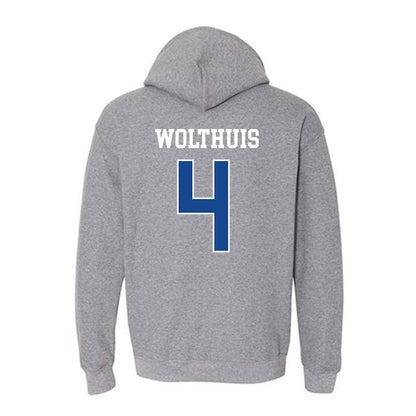 Boise State - NCAA Beach Volleyball : Elli Wolthuis - Classic Fashion Shersey Hooded Sweatshirt-1