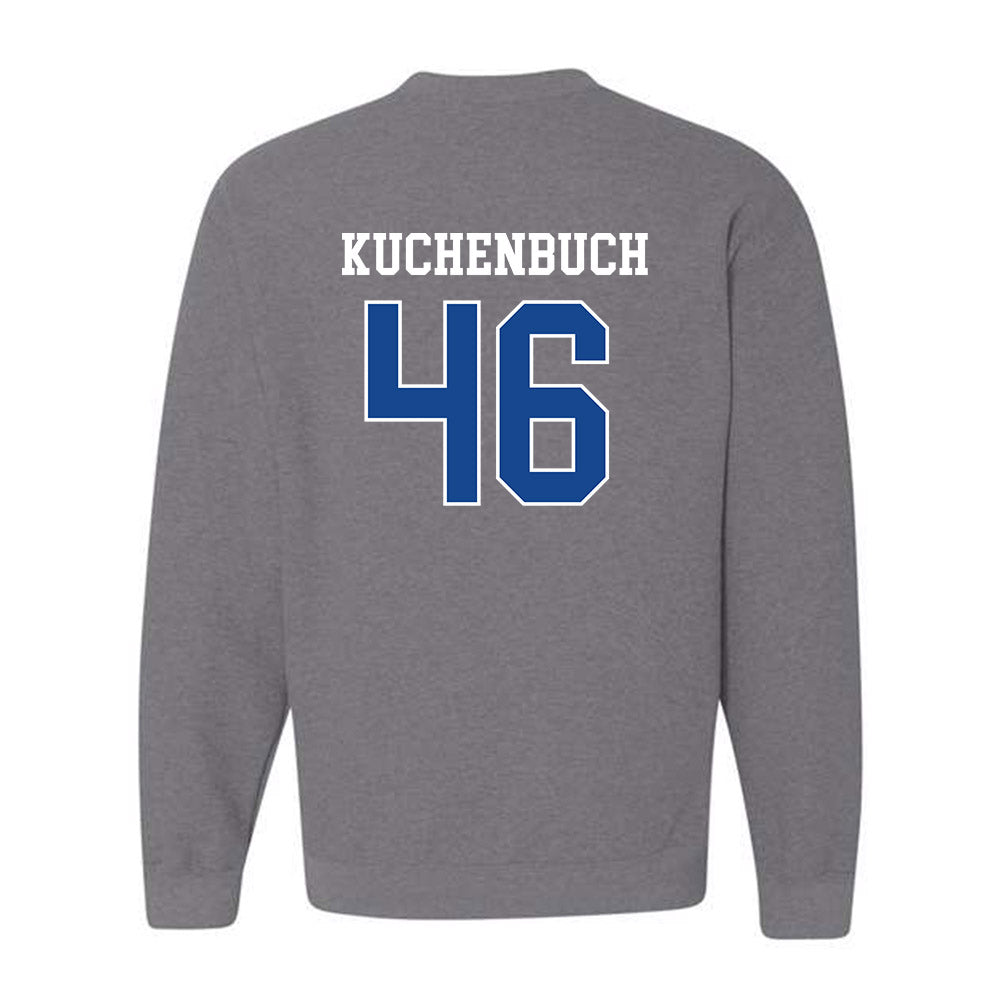 Boise State - NCAA Football : Carter Kuchenbuch - Classic Fashion Shersey Crewneck Sweatshirt-1