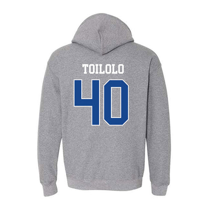 Boise State - NCAA Football : De'Shawn Toilolo - Classic Fashion Shersey Hooded Sweatshirt-1