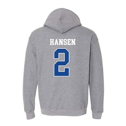Boise State - NCAA Women's Volleyball : Amelia Hansen - Classic Fashion Shersey Hooded Sweatshirt-1