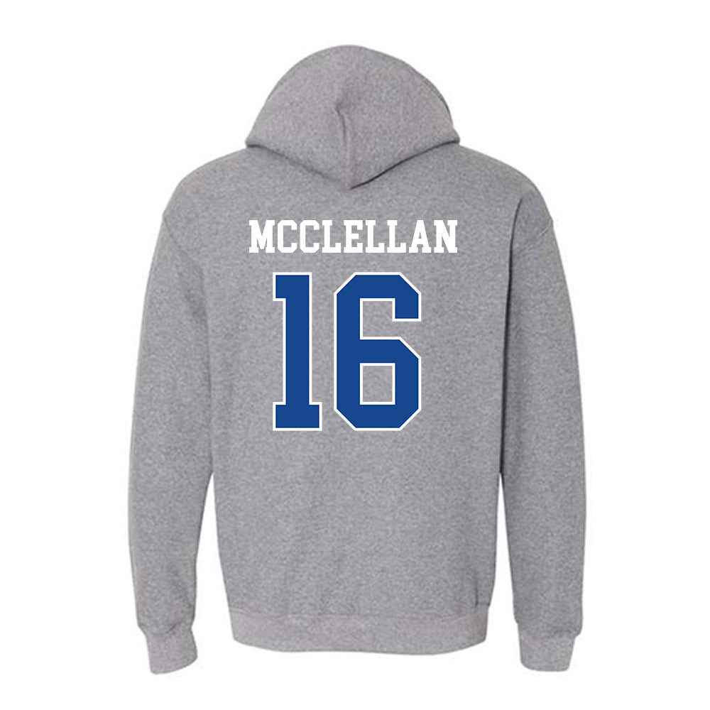 Boise State - NCAA Women's Soccer : Sierra McClellan - Classic Fashion Shersey Hooded Sweatshirt-1