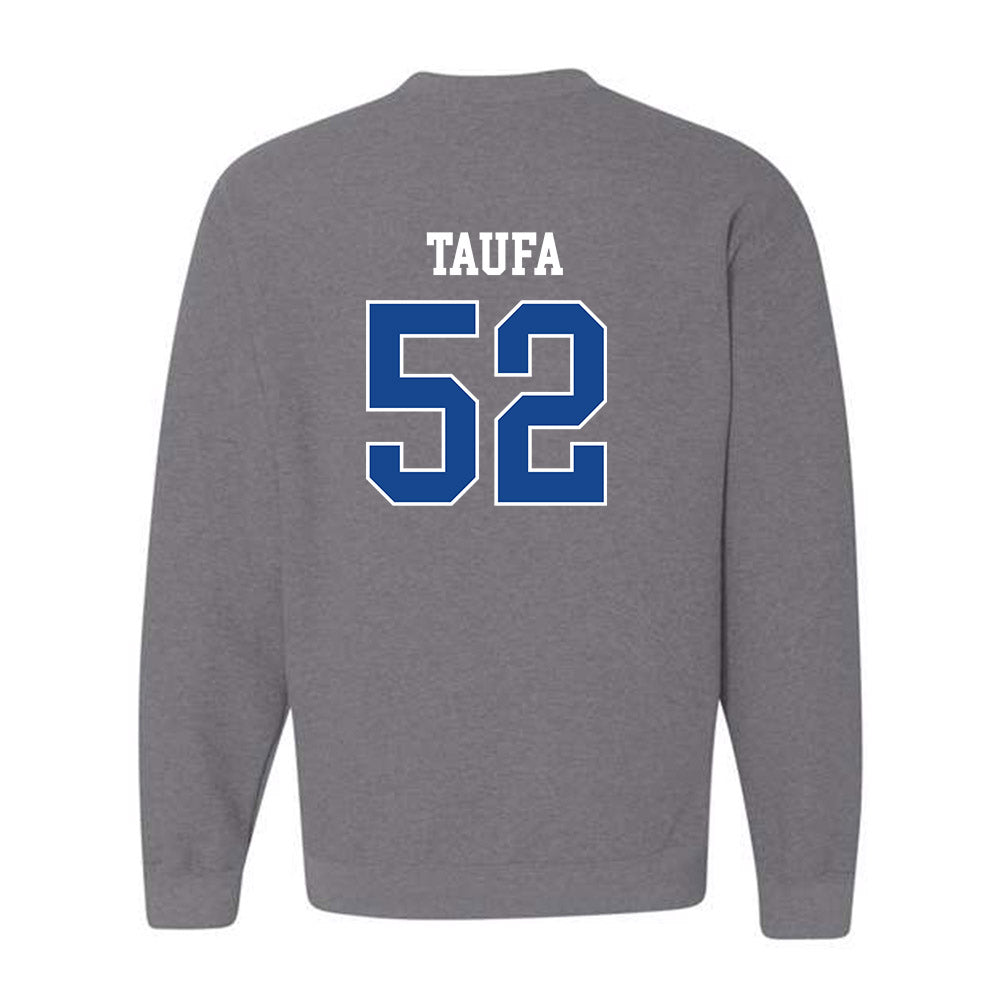 Boise State - NCAA Football : Stewart Taufa - Classic Fashion Shersey Crewneck Sweatshirt-1