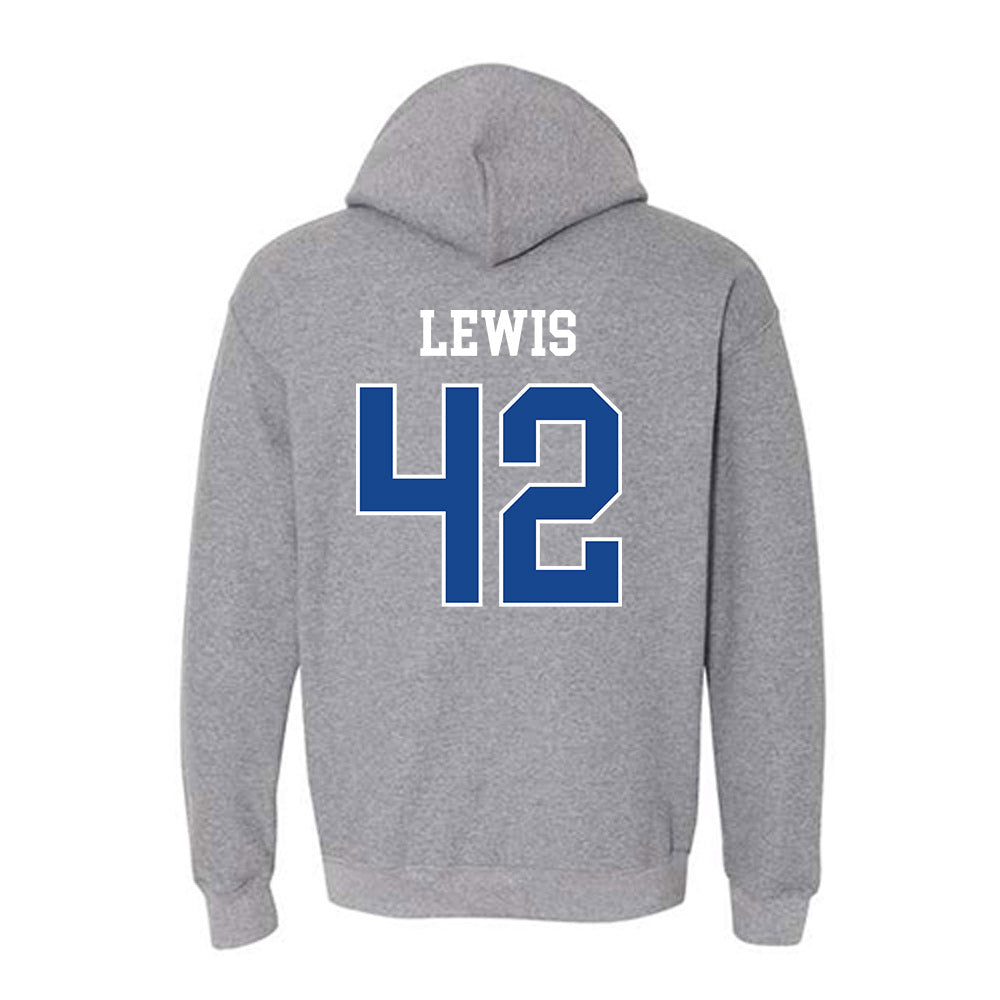 Boise State - NCAA Football : Zyhaire Lewis - Classic Fashion Shersey Hooded Sweatshirt-1