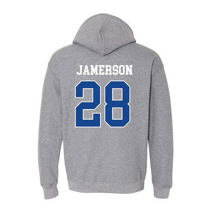 Boise State - NCAA Football : Cam Jamerson - Classic Fashion Shersey Hooded Sweatshirt-1