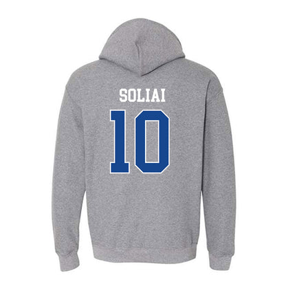 Boise State - NCAA Football : Madden Soliai - Classic Fashion Shersey Hooded Sweatshirt-1