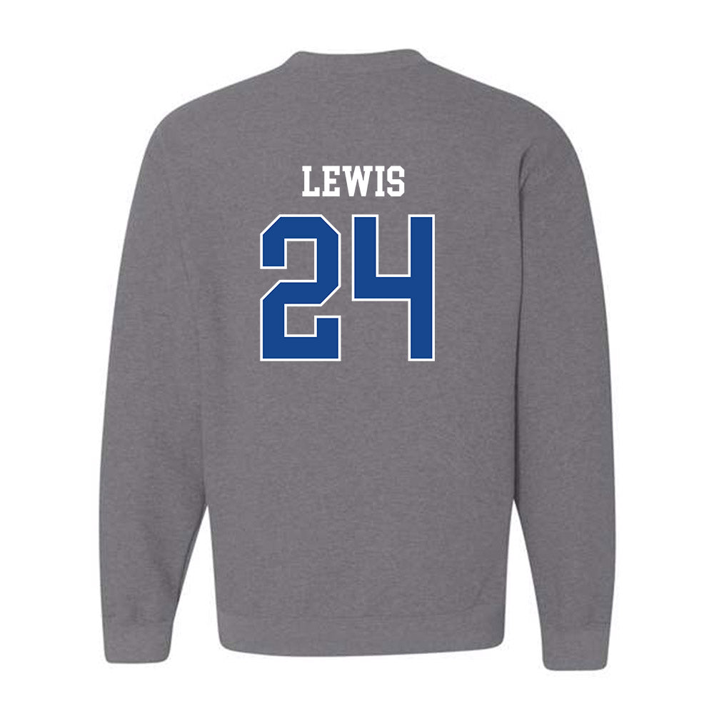 Boise State - NCAA Women's Basketball : Jayda Lewis - Classic Fashion Shersey Crewneck Sweatshirt-1