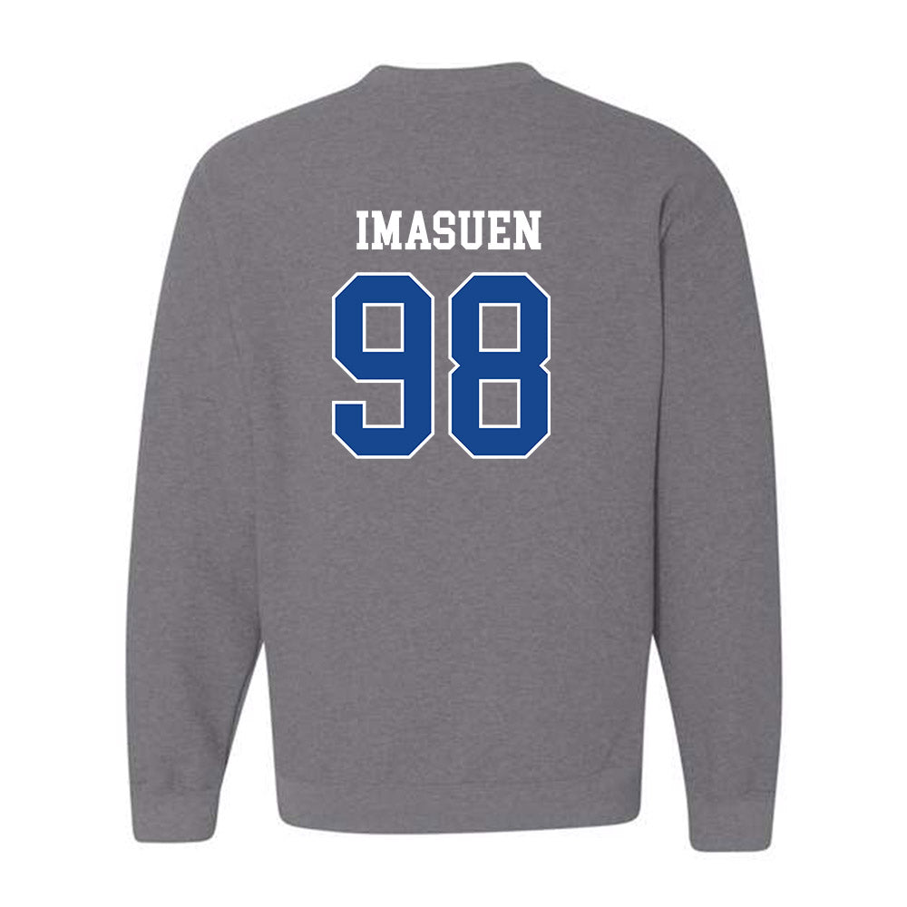 Boise State - NCAA Football : Bethel Imasuen - Classic Fashion Shersey Crewneck Sweatshirt-1