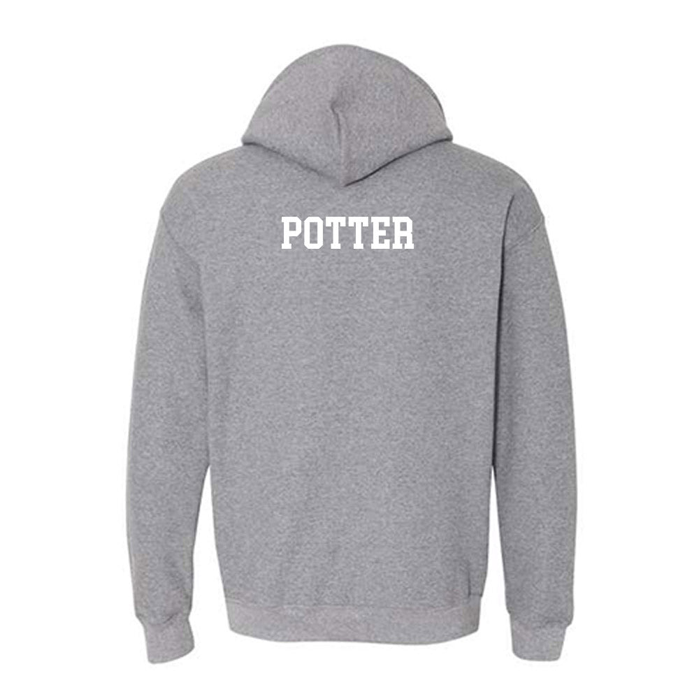 Boise State - NCAA Men's Golf : Grant Potter - Classic Fashion Shersey Hooded Sweatshirt-1