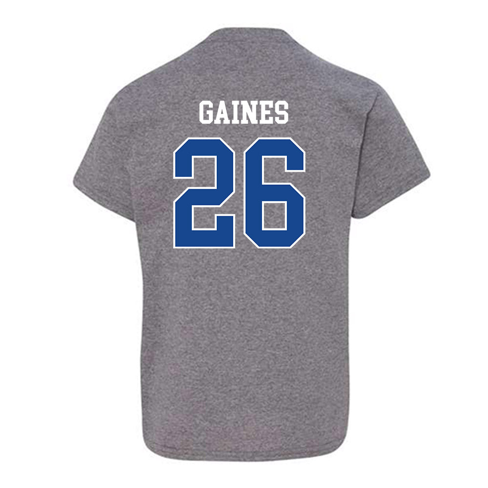 Boise State - NCAA Football : Sire Gaines - Classic Fashion Shersey Youth T-Shirt-1