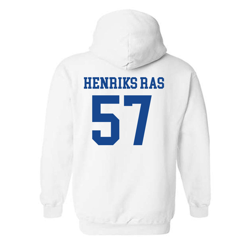 Boise State - NCAA Football : Gustaf Henriks Ras - Classic Fashion Shersey Hooded Sweatshirt-1