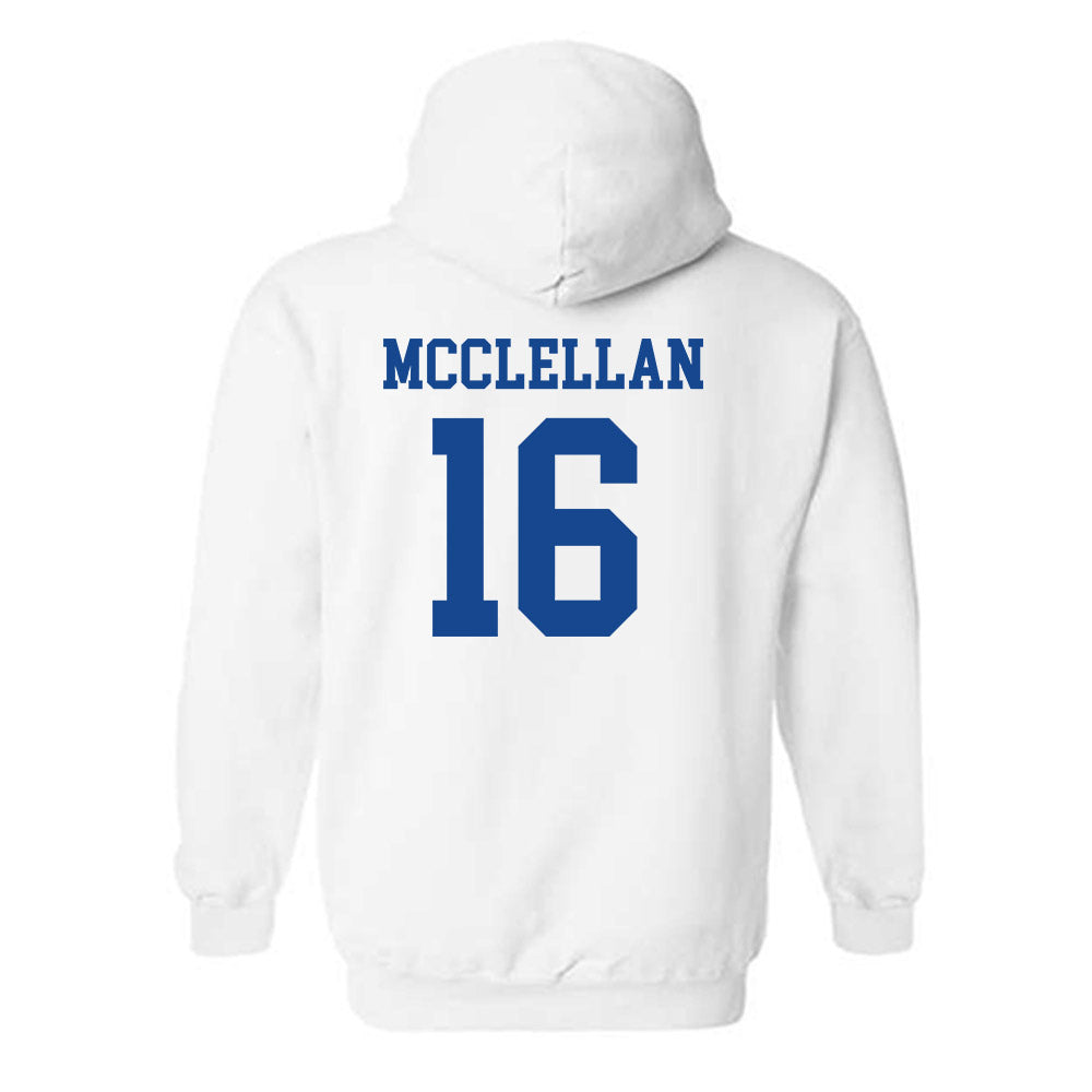 Boise State - NCAA Women's Soccer : Sierra McClellan - Classic Fashion Shersey Hooded Sweatshirt-1