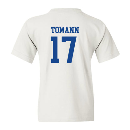 Boise State - NCAA Men's Basketball : Kaur Tomann - Classic Fashion Shersey Youth T-Shirt-1
