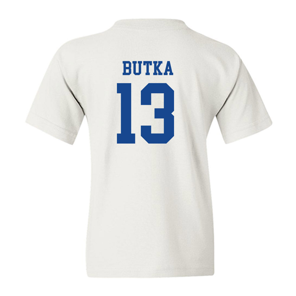 Boise State - NCAA Men's Basketball : Dovydas Butka - Classic Fashion Shersey Youth T-Shirt-1
