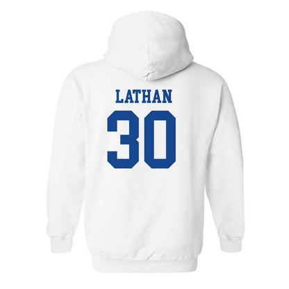 Boise State - NCAA Men's Basketball : Ethan Lathan - Classic Fashion Shersey Hooded Sweatshirt-1