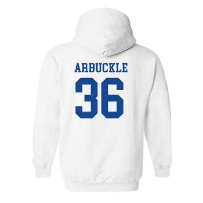 Boise State - NCAA Football : Jacob Arbuckle - Classic Fashion Shersey Hooded Sweatshirt-1