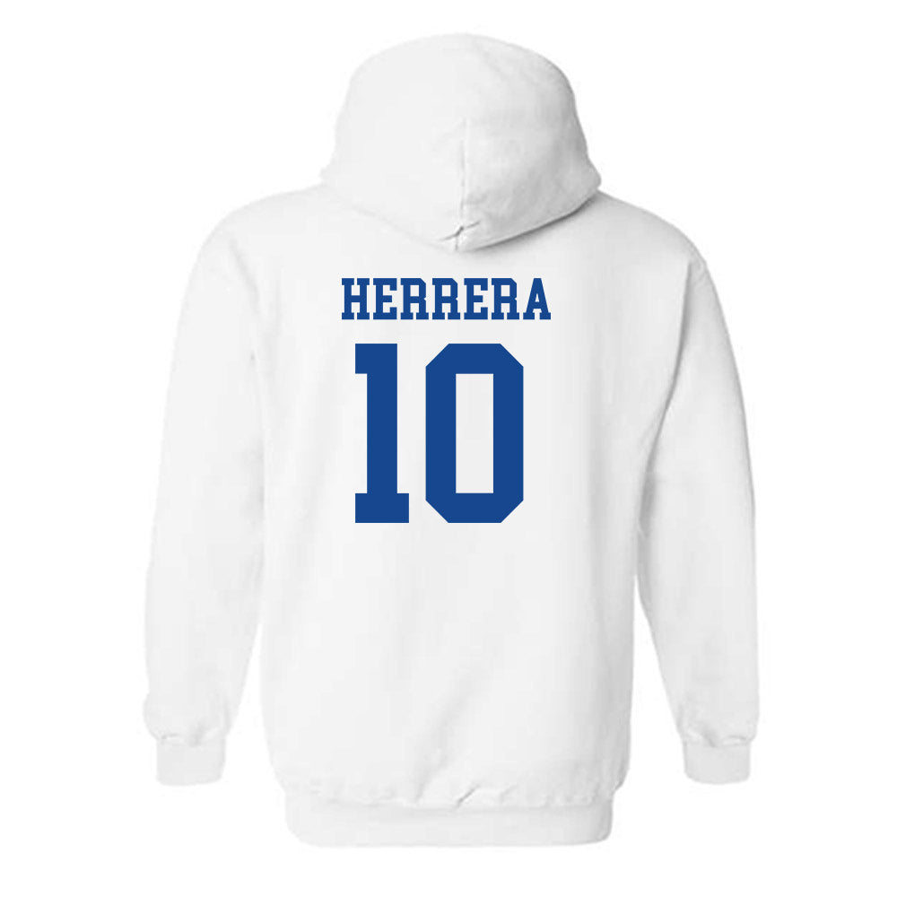 Boise State - NCAA Football : Cash Herrera - Classic Fashion Shersey Hooded Sweatshirt-1