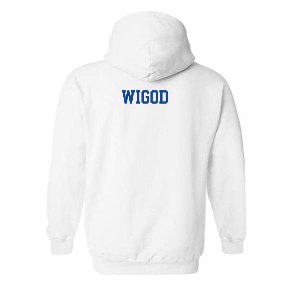 Boise State - NCAA Men's Track & Field : Trent Wigod - Classic Fashion Shersey Hooded Sweatshirt-1