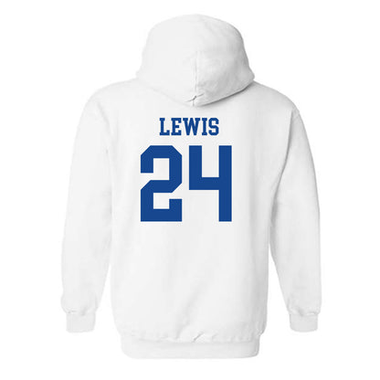 Boise State - NCAA Women's Basketball : Jayda Lewis - Classic Fashion Shersey Hooded Sweatshirt-1