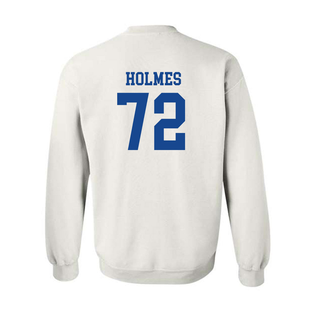 Boise State - NCAA Football : Zach Holmes - Classic Fashion Shersey Crewneck Sweatshirt-1