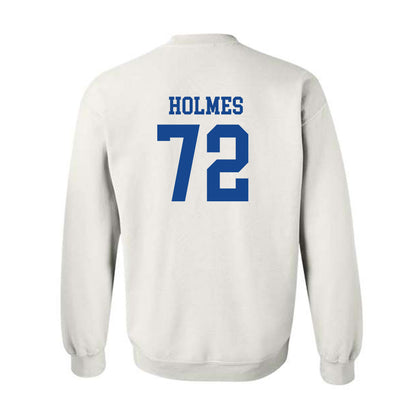 Boise State - NCAA Football : Zach Holmes - Classic Fashion Shersey Crewneck Sweatshirt-1