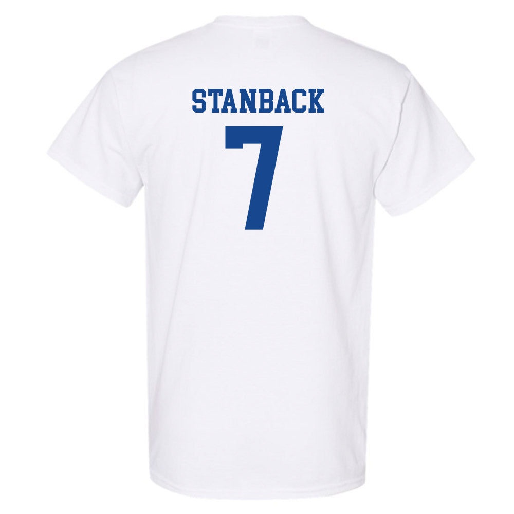 Boise State - NCAA Men's Basketball : Jerquarius Stanback - Classic Fashion Shersey T-Shirt-1