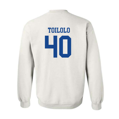 Boise State - NCAA Football : De'Shawn Toilolo - Classic Fashion Shersey Crewneck Sweatshirt-1