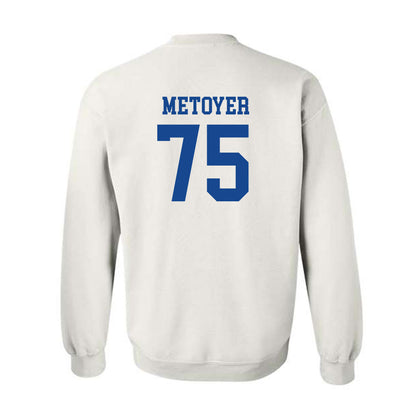 Boise State - NCAA Football : Daylon Metoyer - Classic Fashion Shersey Crewneck Sweatshirt-1