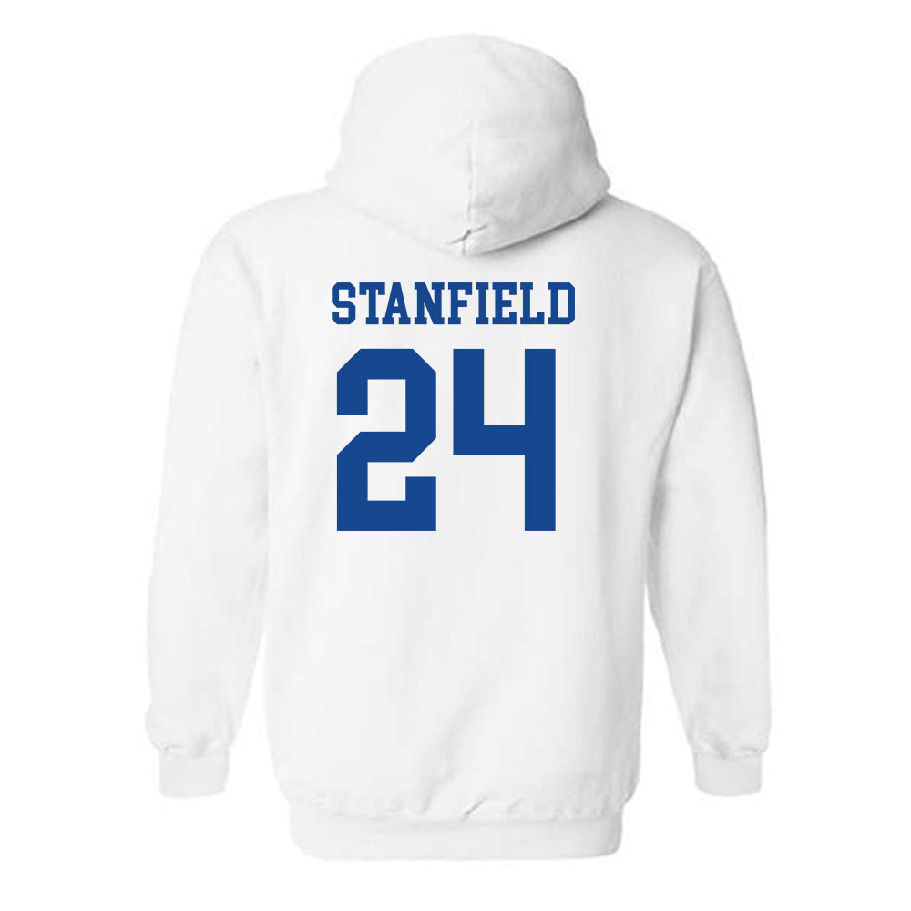 Boise State - NCAA Women's Soccer : Mikayla Stanfield - Classic Fashion Shersey Hooded Sweatshirt-1