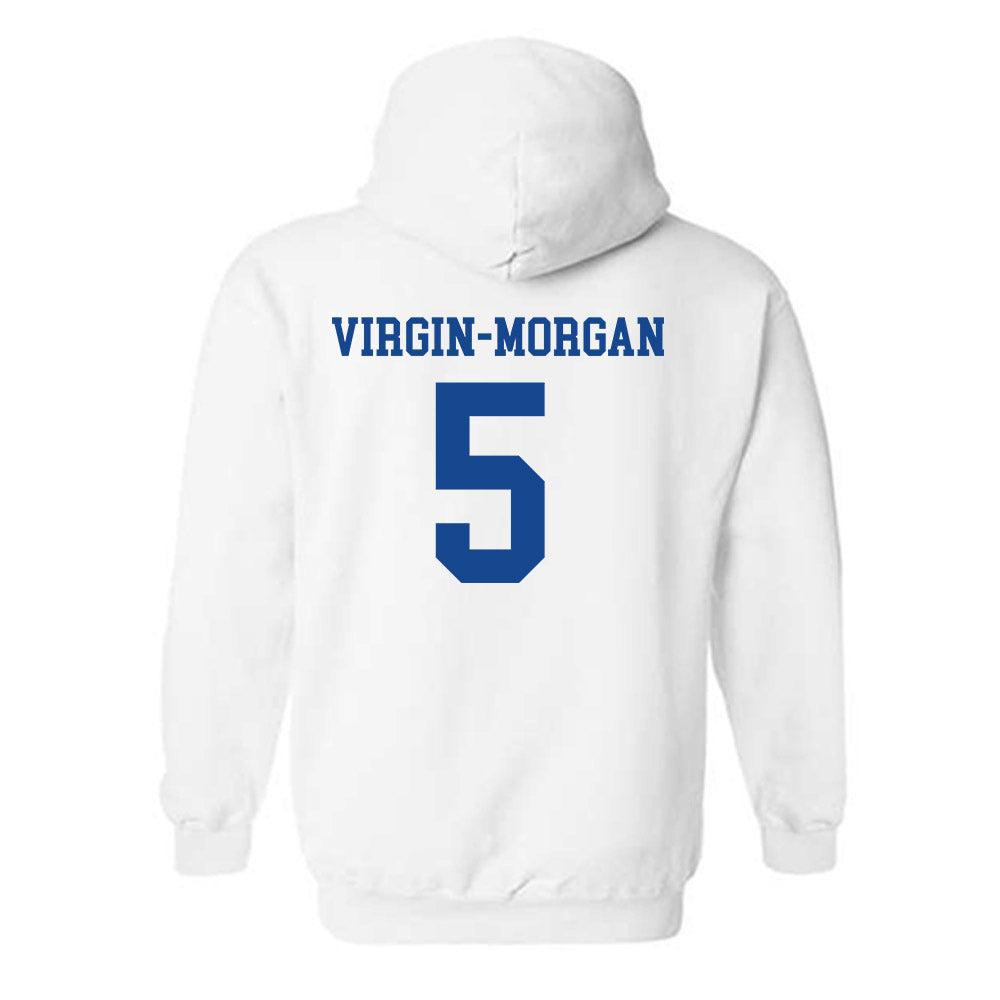 Boise State - NCAA Football : Jayden Virgin-Morgan - Classic Fashion Shersey Hooded Sweatshirt-1
