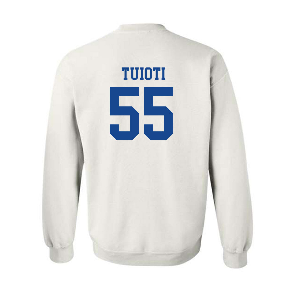 Boise State - NCAA Football : Mana Tuioti - Classic Fashion Shersey Crewneck Sweatshirt-1