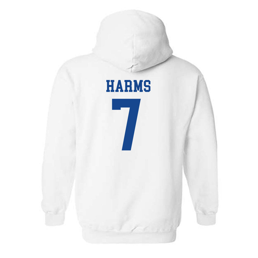 Boise State - NCAA Women's Basketball : Izzie Harms - Classic Fashion Shersey Hooded Sweatshirt-1